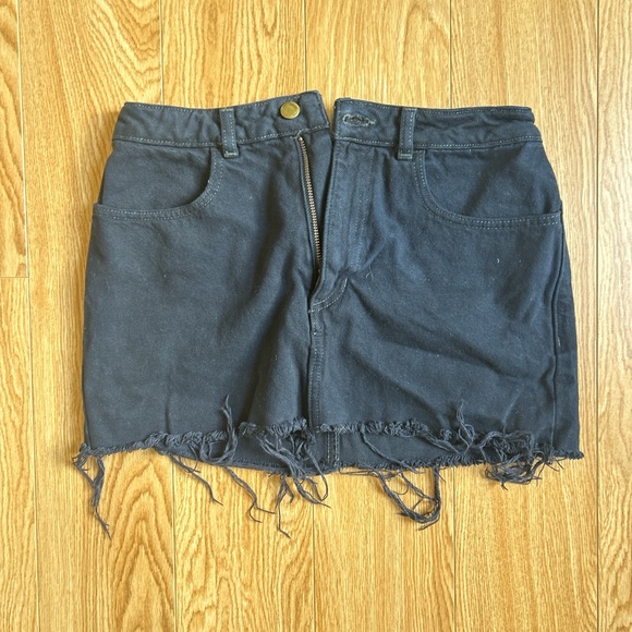 Mini mini Denim Skirt American Apparel - Picture 2 of 5